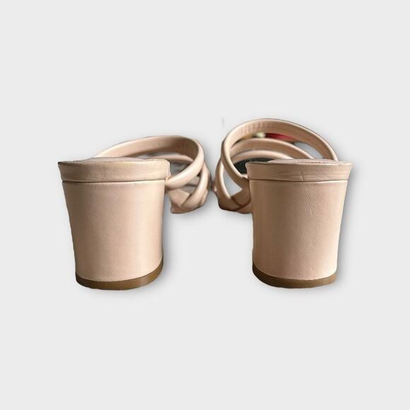 Charlotte Stone "Belle" Strappy Block Low Heel Sandals Size 6 - Picture 6 of 9